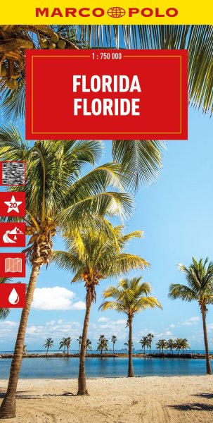 Buchcover: MARCO POLO Reisekarte Florida 1:750.000