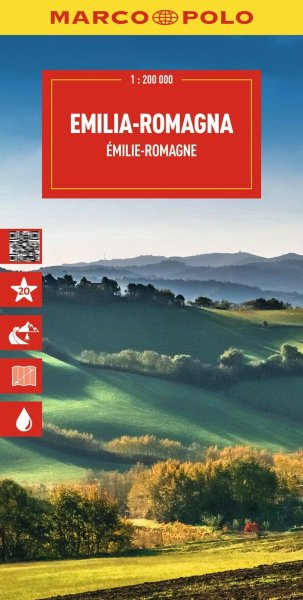 Buchcover: MARCO POLO Reisekarte Italien 06 Emilia Romagna 1:200.000