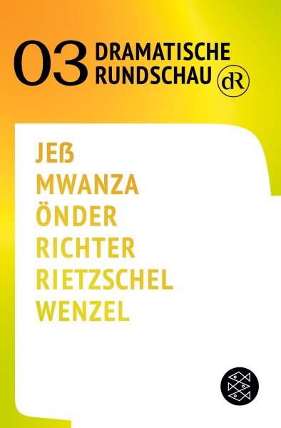 Buchcover: Dramatische Rundschau 03