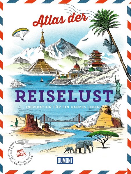 Buchcover: DUMONT Bildband Atlas der Reiselust