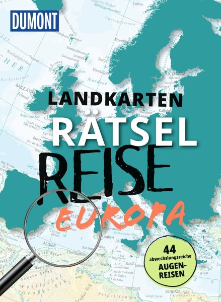 Buchcover: DUMONT Bildband Landkarten-Rätselreise Europa
