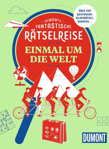 Buchcover: DUMONTs Fantastische Rätselreise Einmal um die Welt Buchcover: DUMONTs Fantastische Rätselreise Einmal um die Welt