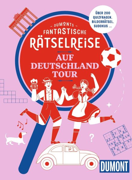 Buchcover: DUMONTs Fantastische Rätselreise Auf Deutschlandtour Buchcover: DUMONTs Fantastische Rätselreise Auf Deutschlandtour