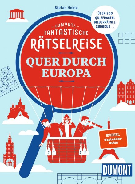Buchcover: DUMONTs Fantastische Rätselreise Quer durch Europa Buchcover: DUMONTs Fantastische Rätselreise Quer durch Europa