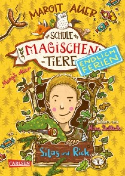 Buchcover: Die Schule der magischen Tiere. Endlich Ferien 2: Silas und Rick Buchcover: Die Schule der magischen Tiere. Endlich Ferien 2: Silas und Rick