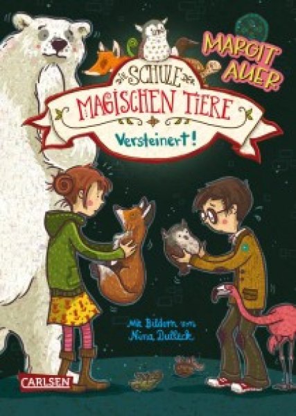 Buchcover: Die Schule der magischen Tiere Erstausstattung 9: Versteinert! Buchcover: Die Schule der magischen Tiere Erstausstattung 9: Versteinert!