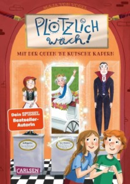 Buchcover: Plötzlich wach! 1: Mit der Queen ne Kutsche kapern Buchcover: Plötzlich wach! 1: Mit der Queen ne Kutsche kapern