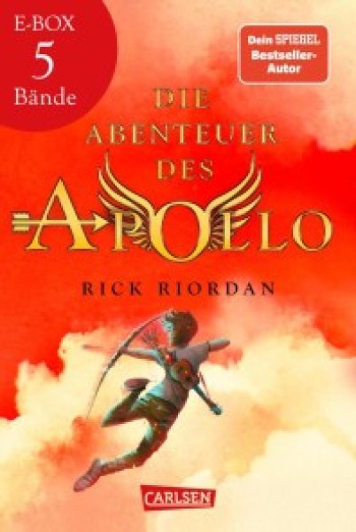 Buchcover: Die Abenteuer des Apollo: Alle fünf Bände des Percy-Jackson-Spin-offs im Bundle Buchcover: Die Abenteuer des Apollo: Alle fünf Bände des Percy-Jackson-Spin-offs im Bundle