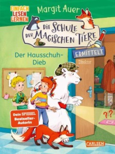 Buchcover: Die Schule der magischen Tiere ermittelt 2: Der Hausschuh-Dieb Buchcover: Die Schule der magischen Tiere ermittelt 2: Der Hausschuh-Dieb