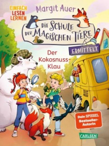 Buchcover: Die Schule der magischen Tiere ermittelt 3: Der Kokosnuss-Klau Buchcover: Die Schule der magischen Tiere ermittelt 3: Der Kokosnuss-Klau