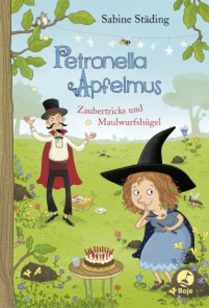 Buchcover: Petronella Apfelmus - Zaubertricks und Maulwurfshügel Buchcover: Petronella Apfelmus - Zaubertricks und Maulwurfshügel
