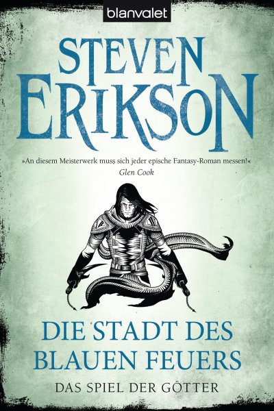 Buchcover: Das Spiel der Götter (14) - Die Stadt des blauen Feuers