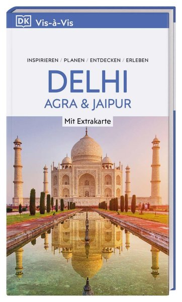 Buchcover: Vis-à-Vis Reiseführer Delhi, Agra & Jaipur Buchcover: Vis-à-Vis Reiseführer Delhi, Agra & Jaipur