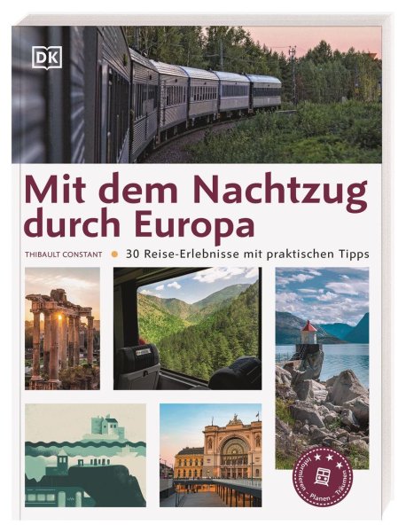 Buchcover: Mit dem Nachtzug durch Europa Buchcover: Mit dem Nachtzug durch Europa