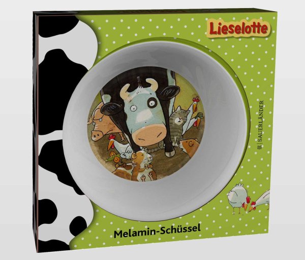 Buchcover: Lieselotte Melaminschüssel Buchcover: Lieselotte Melaminschüssel