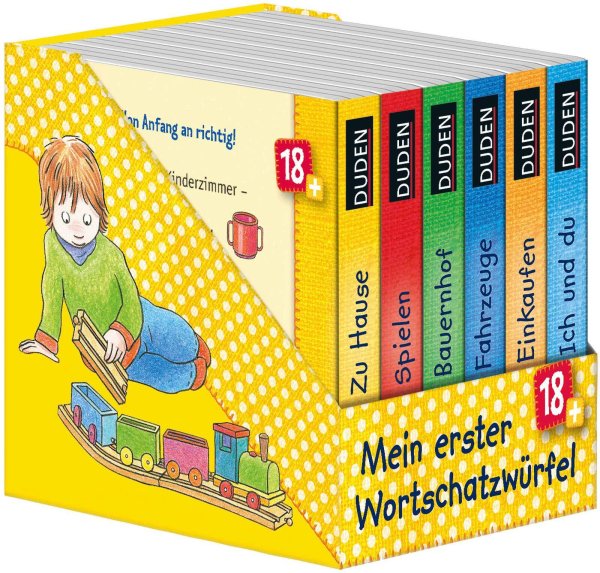 Buchcover: Duden: Mein erster Wortschatzwürfel Buchcover: Duden: Mein erster Wortschatzwürfel