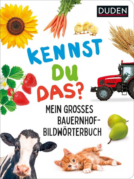 Buchcover: Duden 18+ Kennst du das? Mein großes Bauernhof-Bildwörterbuch
