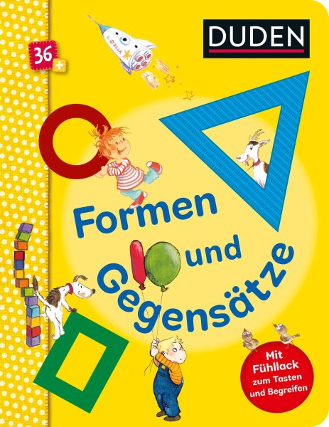 Buchcover: Duden 36+: Formen und Gegensätze