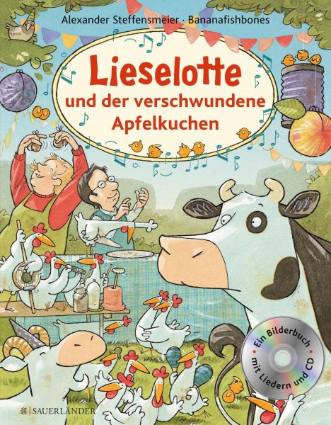 Buchcover: Lieselotte und der verschwundene Apfelkuchen. Buch mit CD Buchcover: Lieselotte und der verschwundene Apfelkuchen. Buch mit CD