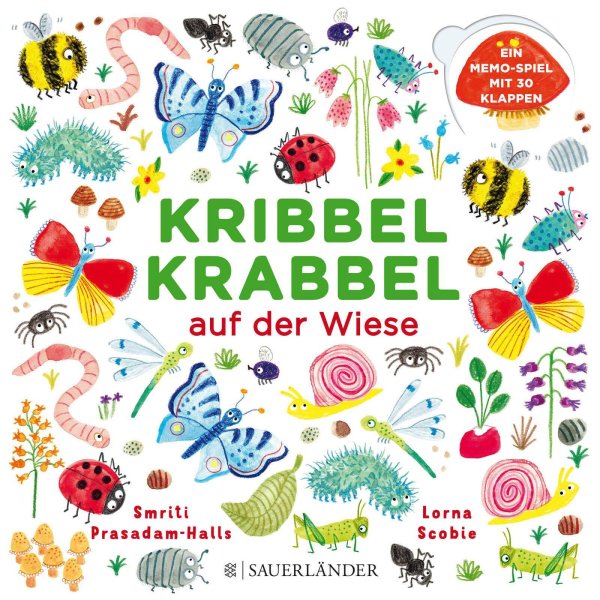 Buchcover: Kribbel Krabbel auf der Wiese