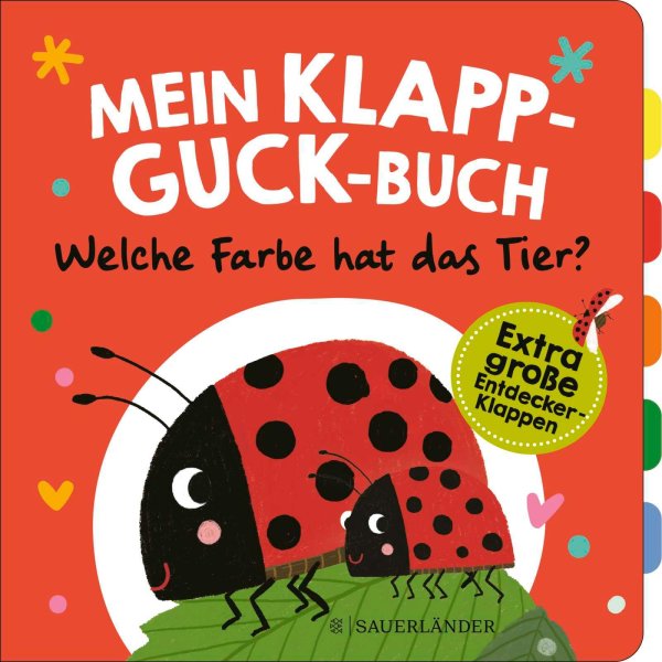 Buchcover: Mein Klapp-Guck-Buch: Welche Farbe hat das Tier?