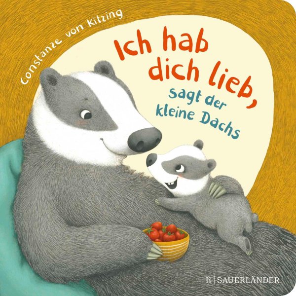 Buchcover: Ich hab dich lieb, sagt der kleine Dachs