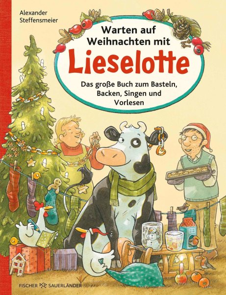 Buchcover: Warten auf Weihnachten mit Lieselotte