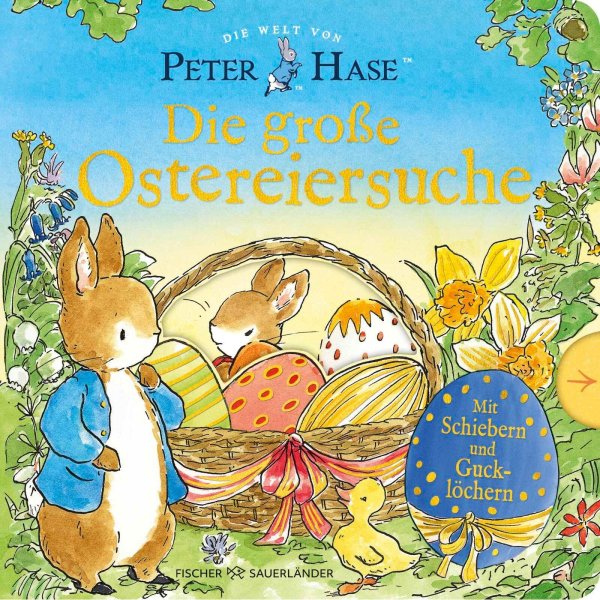 Buchcover: Die Welt von Peter Hase Die große Ostereiersuche