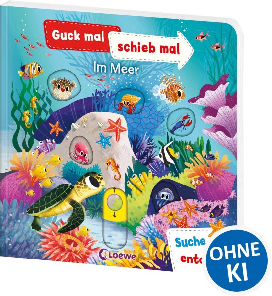 Buchcover: Guck mal, schieb mal! Suche und entdecke - Im Meer