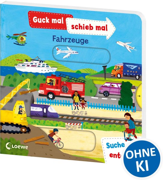Buchcover: Guck mal, schieb mal! Suche und entdecke - Fahrzeuge