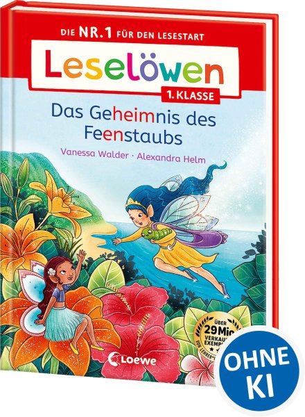 Buchcover: Leselöwen 1. Klasse - Das Geheimnis des Feenstaubs