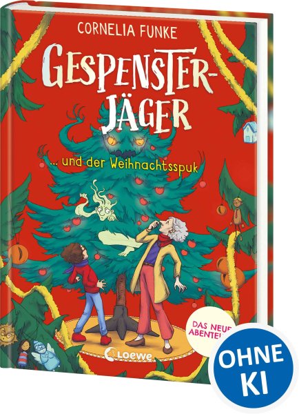 Buchcover: Gespensterjäger und der Weihnachtsspuk (Band 5) - Mit 8 illustrierten Farbseiten
