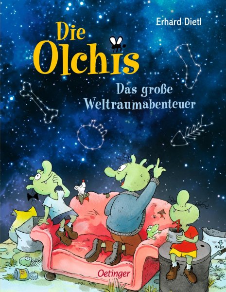 Buchcover: Die Olchis. Das große Weltraumabenteuer Buchcover: Die Olchis. Das große Weltraumabenteuer