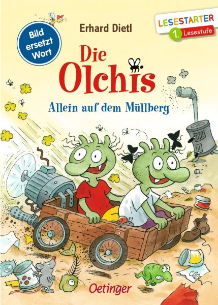 Buchcover: Die Olchis. Allein auf dem Müllberg