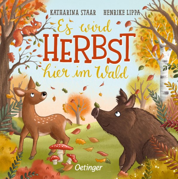 Buchcover: Es wird Herbst hier im Wald Buchcover: Es wird Herbst hier im Wald