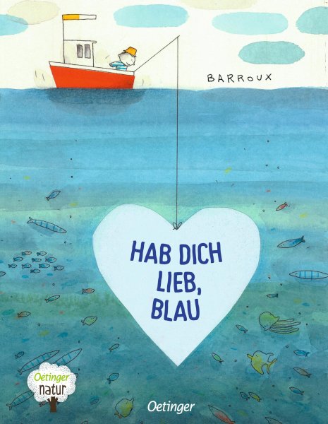 Buchcover: Hab dich lieb, Blau