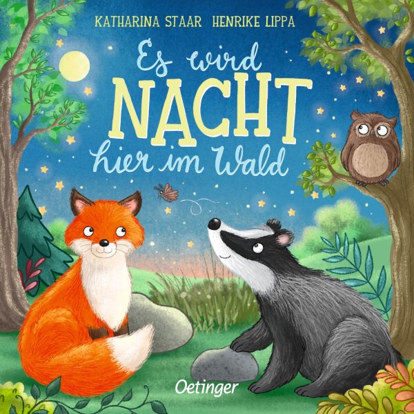 Buchcover: Es wird Nacht hier im Wald Buchcover: Es wird Nacht hier im Wald