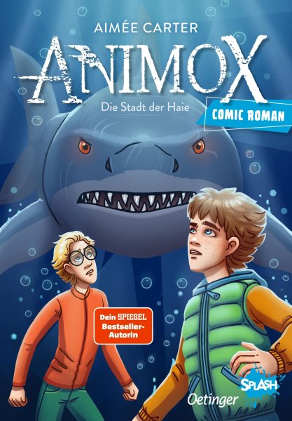 Buchcover: Animox als Comic-Roman 3. Die Stadt der Haie Buchcover: Animox als Comic-Roman 3. Die Stadt der Haie
