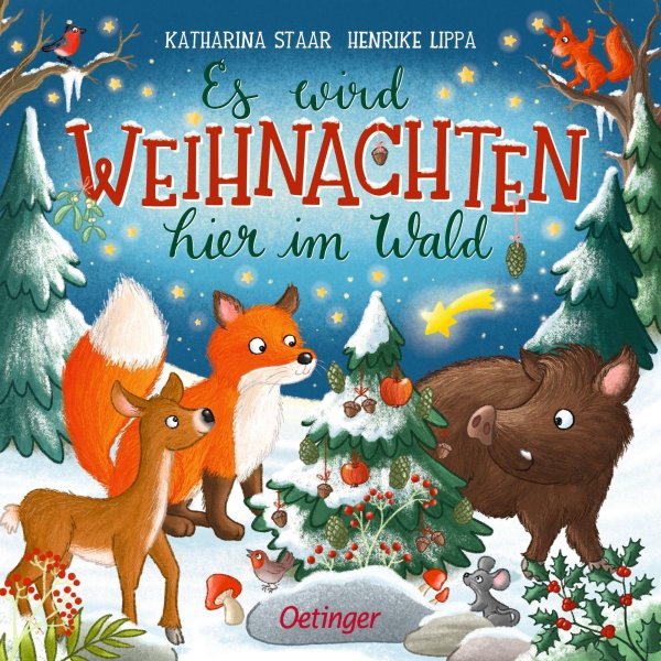 Buchcover: Es wird Weihnachten hier im Wald