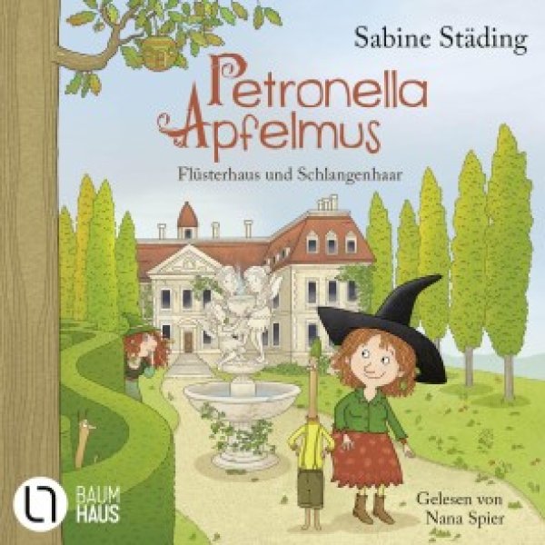 Buchcover: Flüsterhaus und Schlangenhaar - Petronella Apfelmus, Teil 14 Buchcover: Flüsterhaus und Schlangenhaar - Petronella Apfelmus, Teil 14