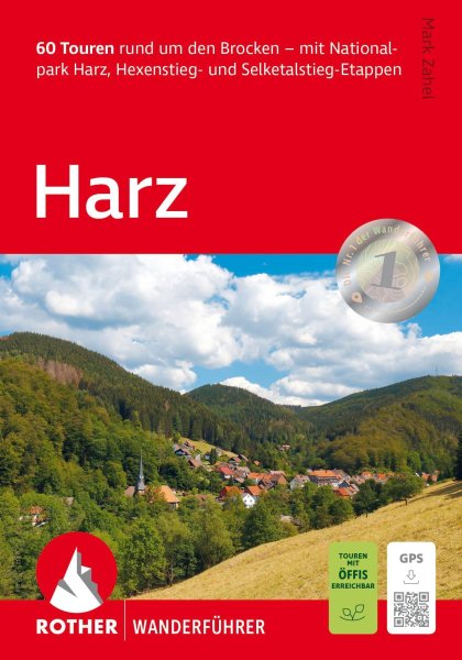 Buchcover: ROTHER Wanderführer Harz