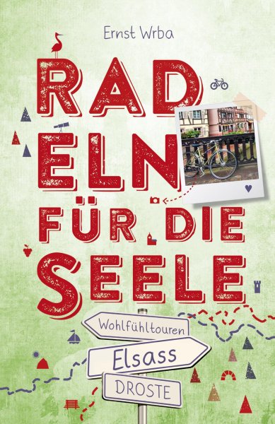 Buchcover: Elsass. Radeln für die Seele