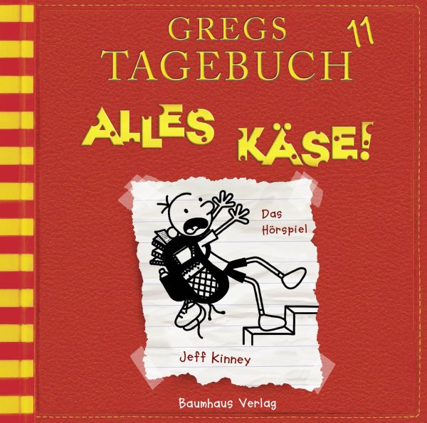 Buchcover: Gregs Tagebuch 11 - Alles Käse!