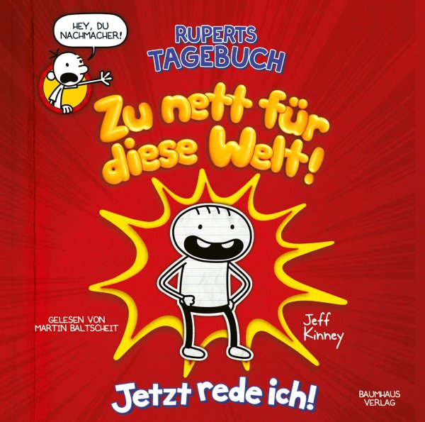 Buchcover: Ruperts Tagebuch - Zu nett für diese Welt!