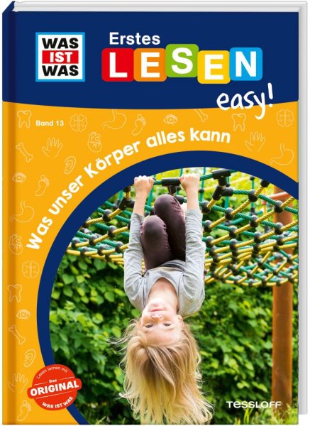 Buchcover: WAS IST WAS Erstes Lesen easy! Band 13. Was unser Körper alles kann