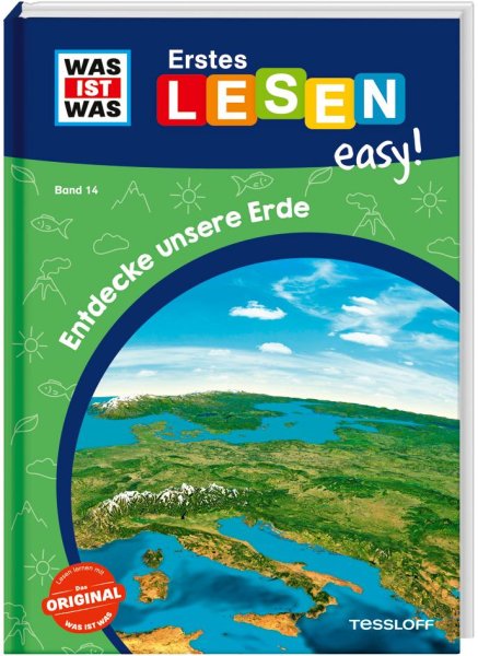 Buchcover: WAS IST WAS Erstes Lesen easy! Band 14. Entdecke unsere Erde