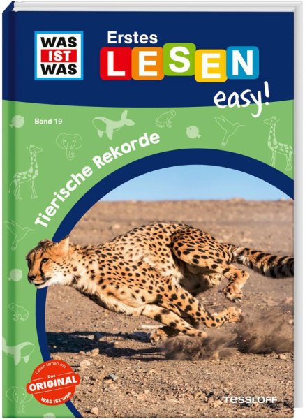 Buchcover: WAS IST WAS Erstes Lesen easy! Band 19. Tierische Rekorde