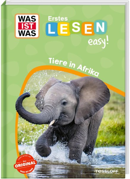 Buchcover: WAS IST WAS Erstes Lesen easy! Tiere in Afrika