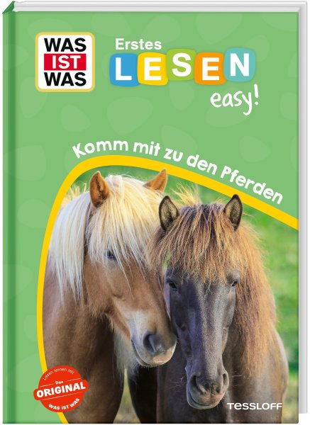 Buchcover: WAS IST WAS Erstes Lesen easy! Komm mit zu den Pferden