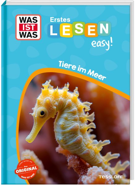 Buchcover: WAS IST WAS Erstes Lesen easy! Tiere im Meer